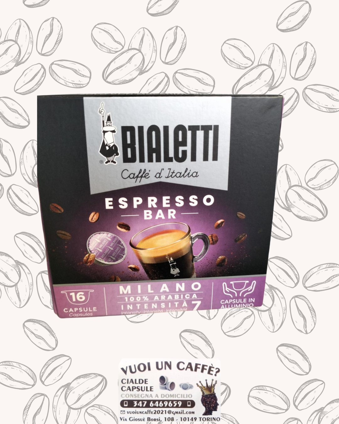 Bialetti - Miscela: Milano - 16 capsule