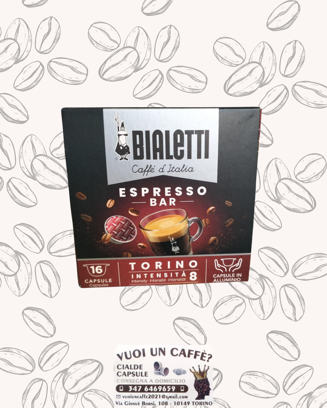 Bialetti - Miscela: Torino - 16 capsule