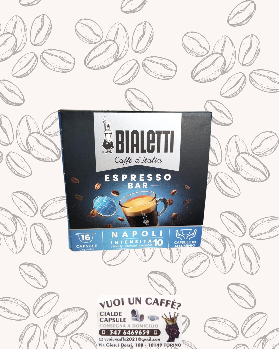Bialetti - Miscela: Napoli - 16 capsule