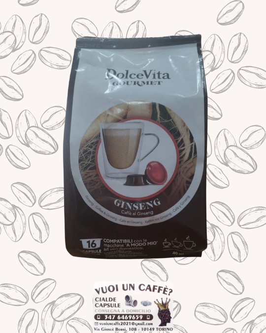 Ginseng Dolce 16 capsule - Dolce Vita