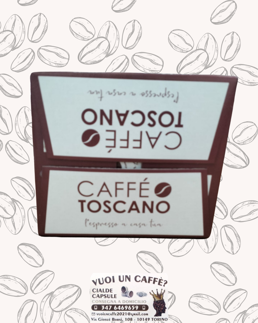 Caffè Toscano - Miscela: Red -50 capsule