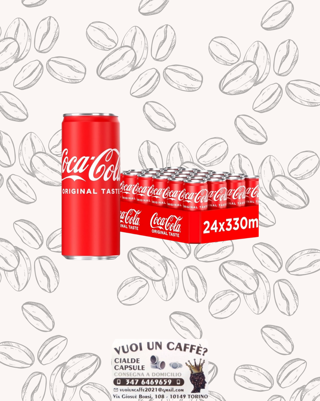 Coca cola Lattina 24x33 cl