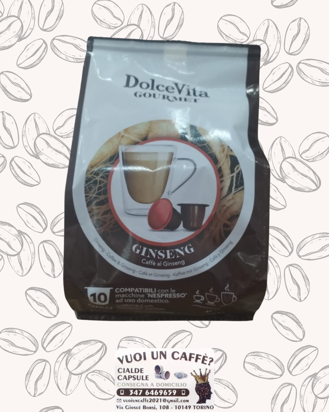 Ginseng 10 capsule - Dolce Vita