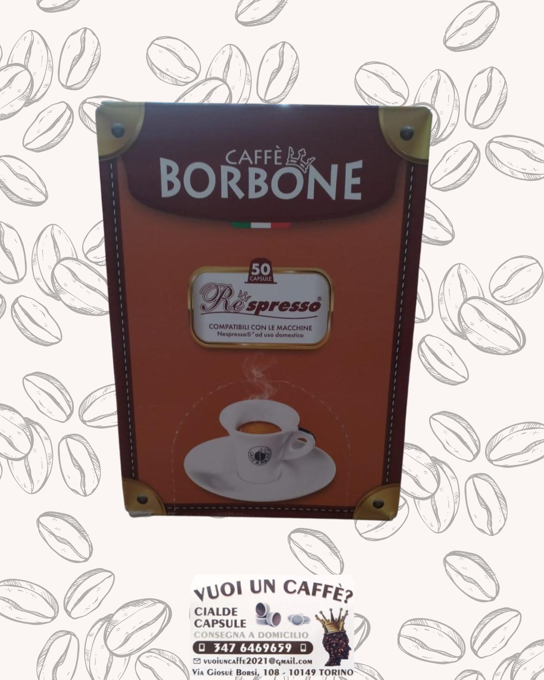 Caffè Borbone - Miscela: Dek - 50 capsule
