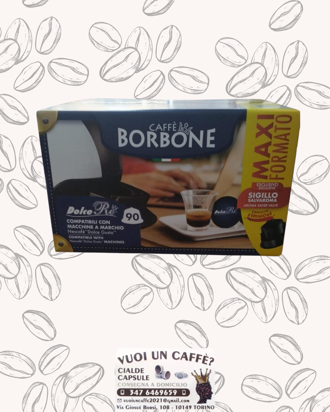 Caffè Borbone - Miscela: Dek - 90 capsule