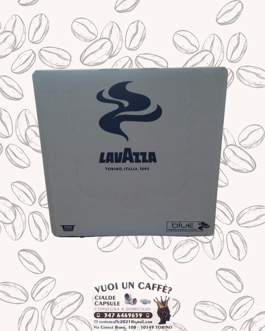Caffè Lavazza - Miscela: Intenso - 100 capsule