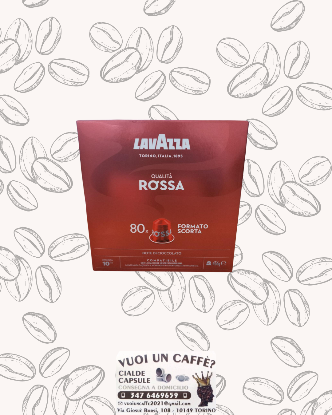 Lavazza Alluminio - Miscela: Rossa - 80 capsule alluminio