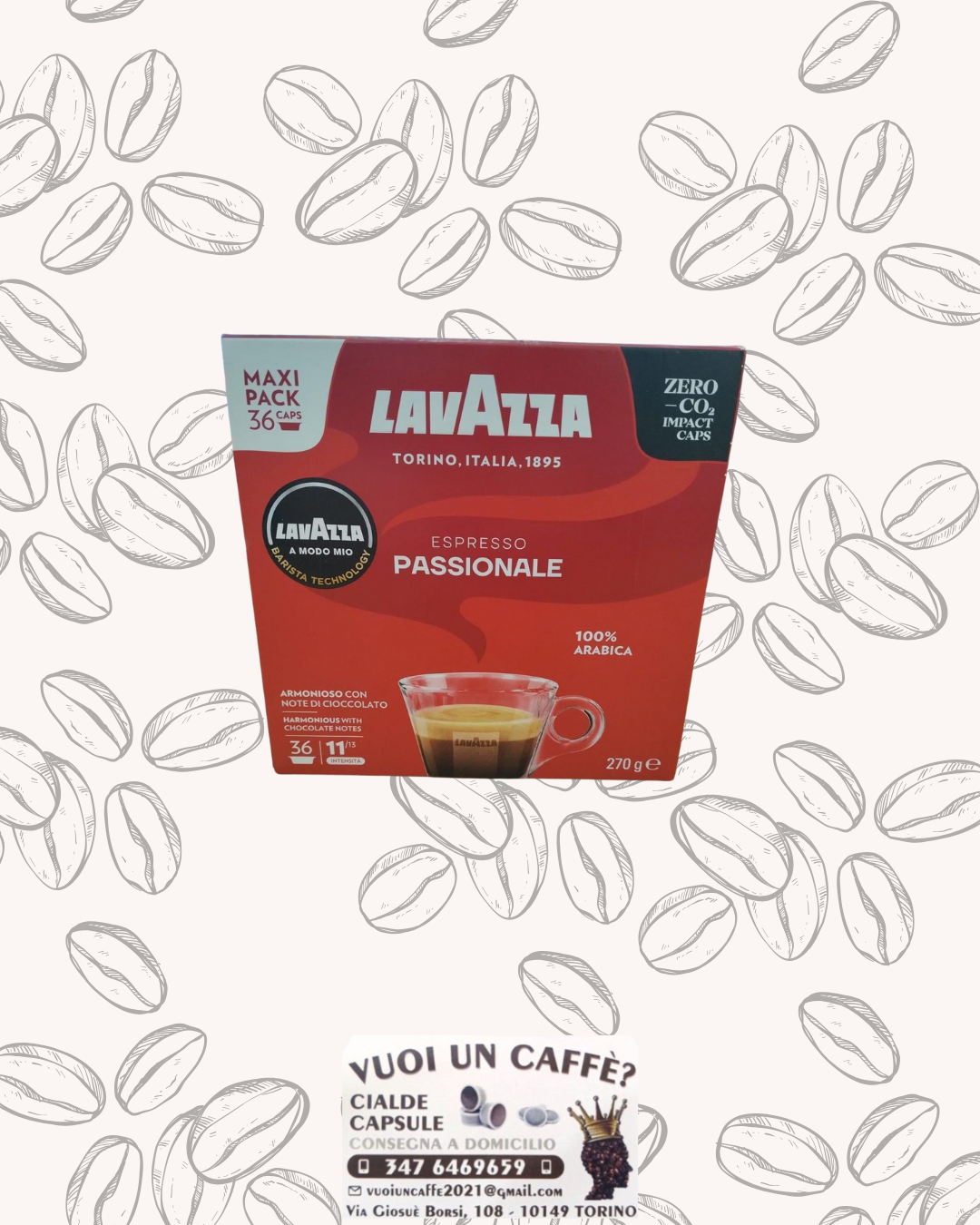 Lavazza - Miscela: Passionale - 36 capsule