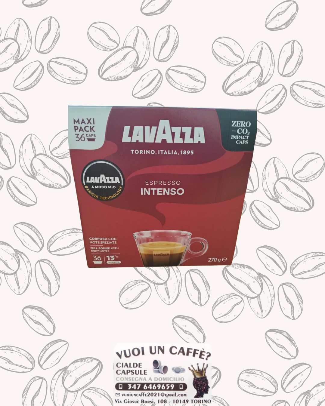 Lavazza - Miscela: Intenso - 36 capsule