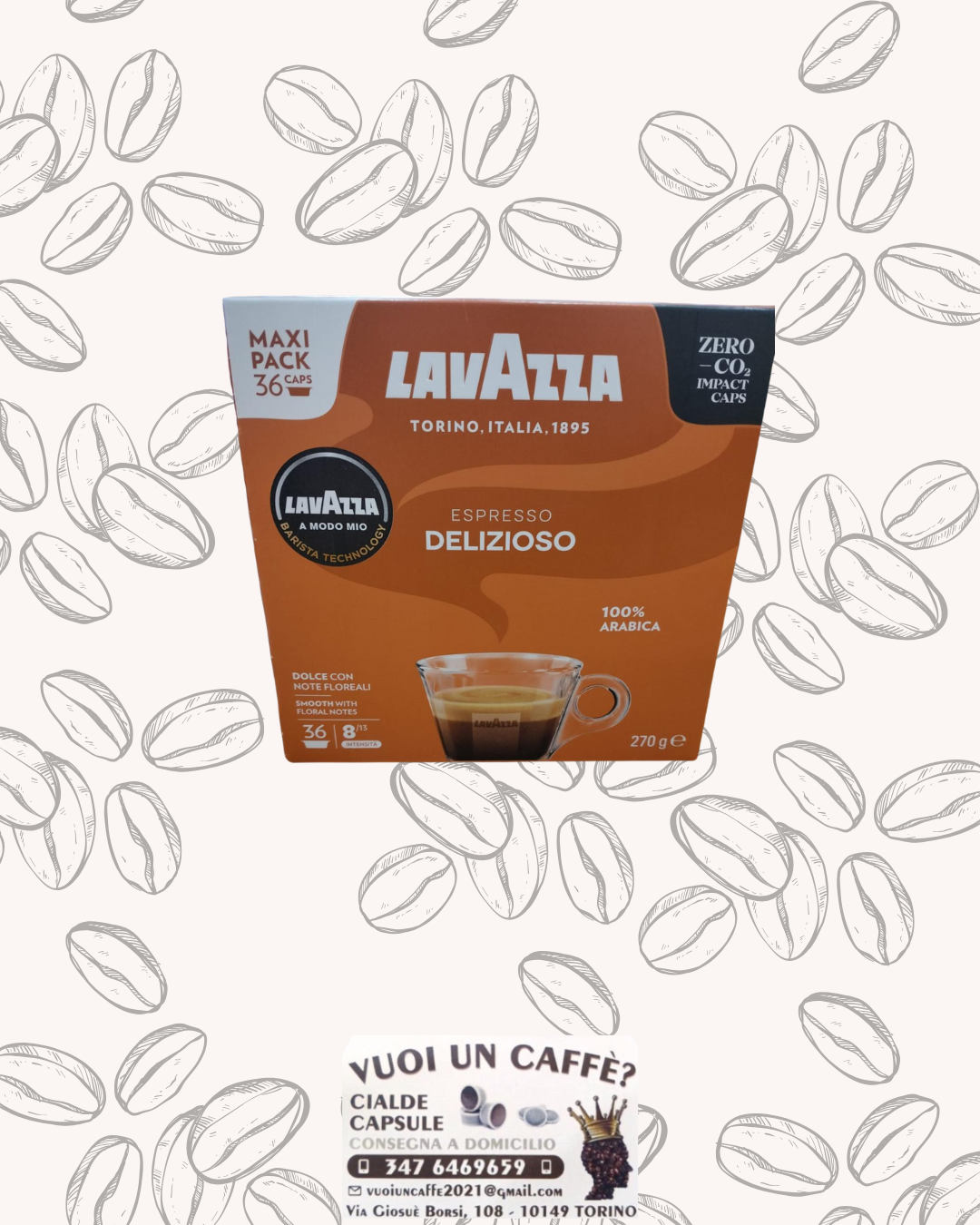 Lavazza - Miscela: Delizioso - 36 capsule