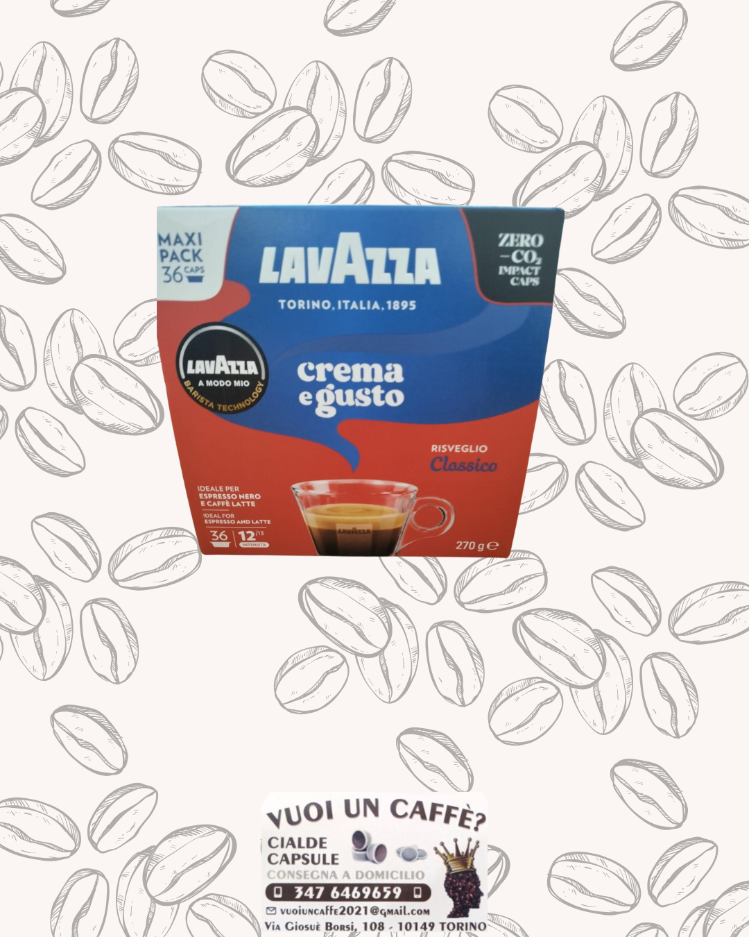 Lavazza - Miscela: Classico - 36 capsule
