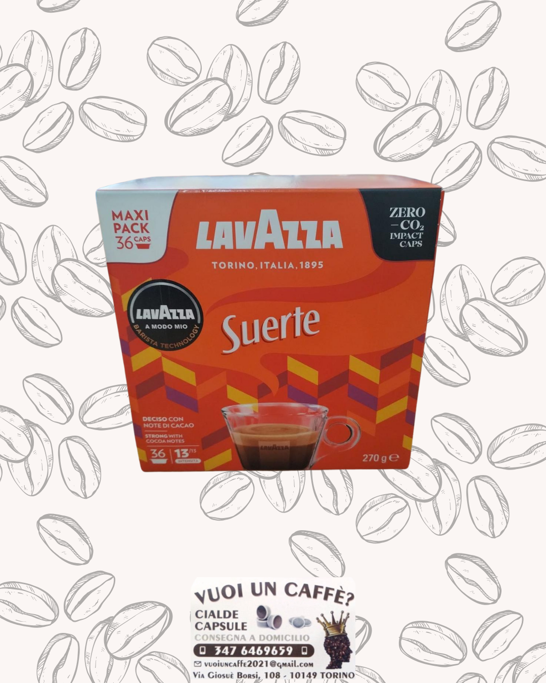 Lavazza - Miscela: Suerte - 36 capsule