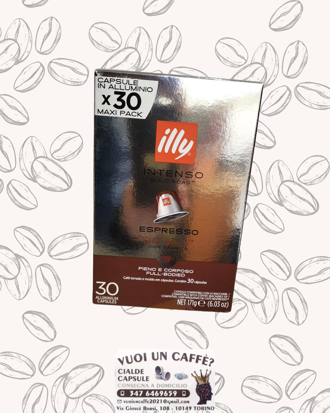 Illy - Miscela: Intenso - 30 capsule alluminio