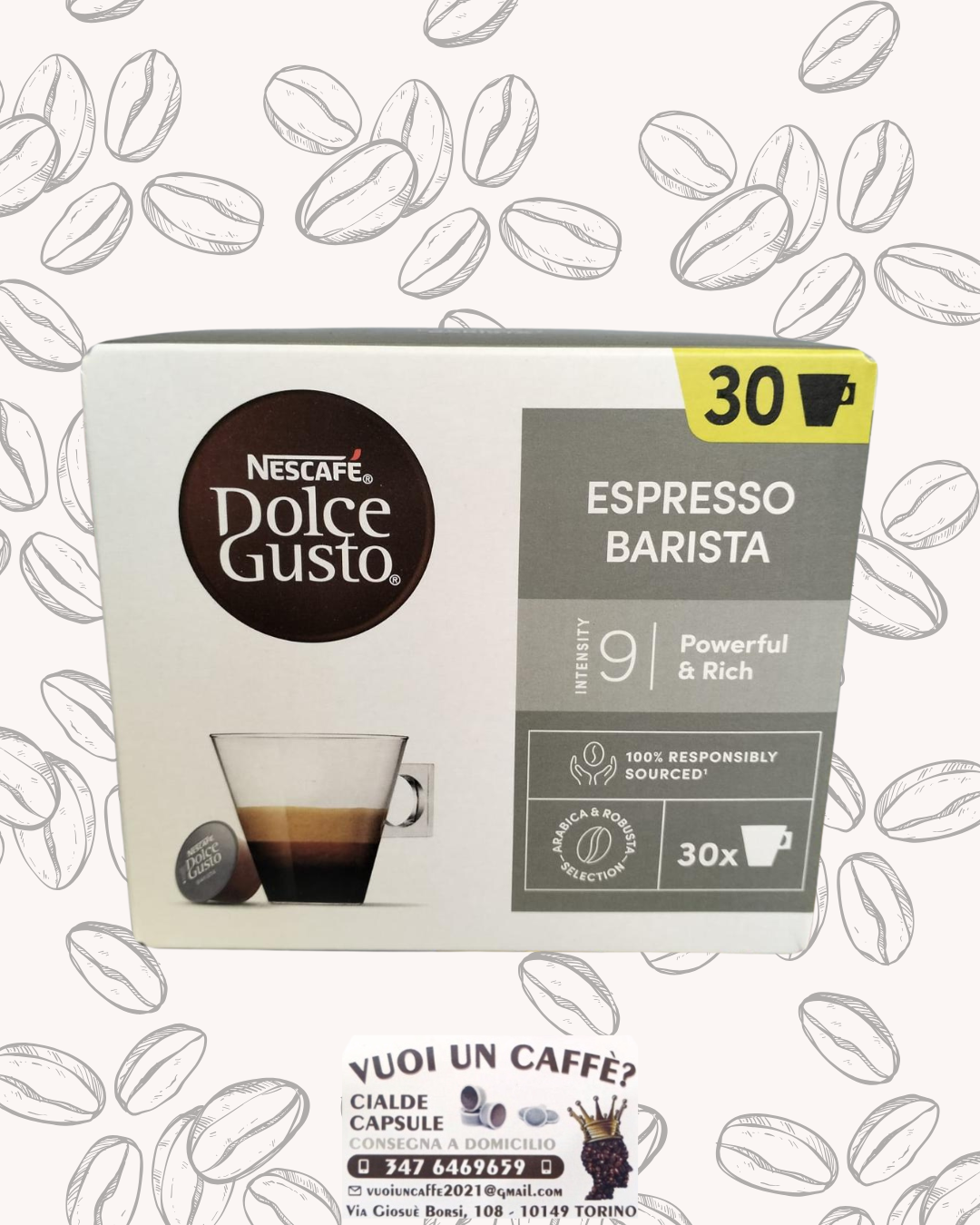 Nescafe Originali - Miscela: Espresso Barista - 30 capsule