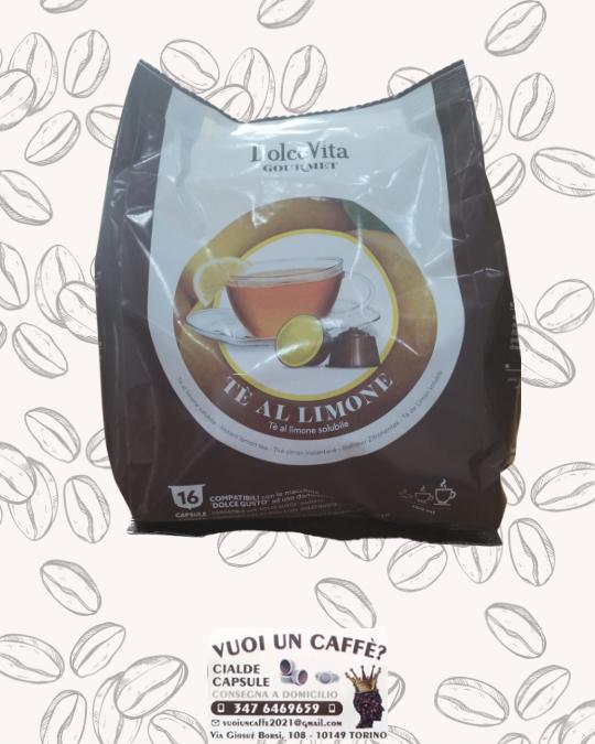 Tè al limone 16 capsule - Dolce Vita