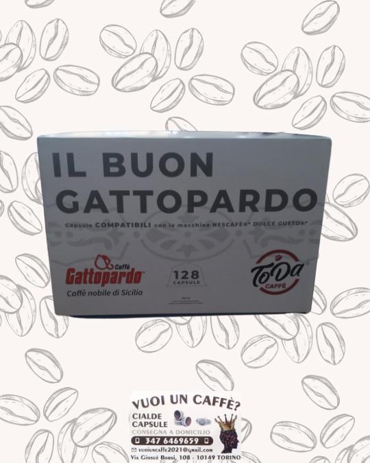Caffè TO-DA Gatto Pardo - Miscela: Insonnia - 128 capsule