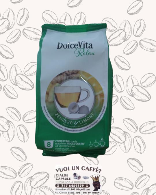 Zenzero e Limone 8 capsule - Dolce Vita