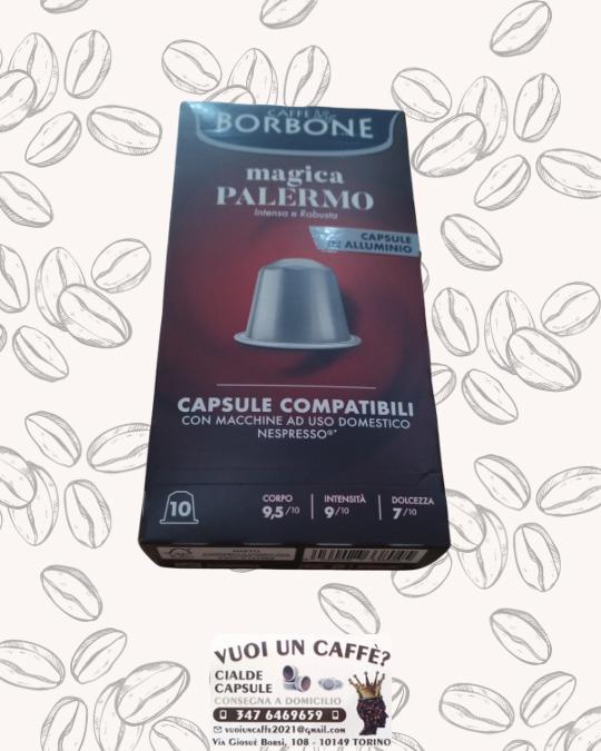 Caffè Borbone 10 capsule alluminio - Miscela Palermo