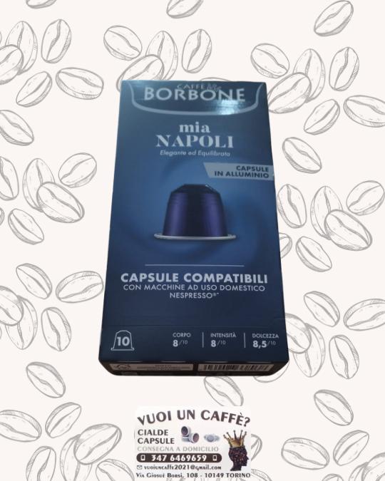 Caffè Borbone 10 capsule alluminio - Miscela Napoli