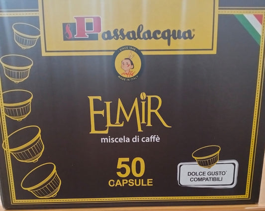 Caffè Passalacqua - Miscela Elmir - 50 Capsule - Dolce Gusto