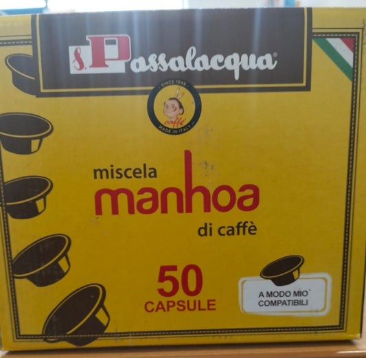 Caffè Passalacqua - Miscela Manhoa - 50 Capsule - Modo Mio